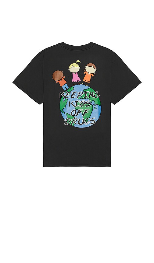Philcos D.a.r.e. Globe Boxy Tee In Black