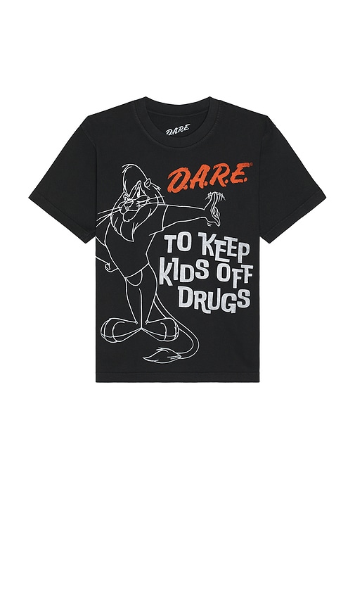 D.A.R.E. Darren Tee in Black. - size XL/1X (also in L, M, S)