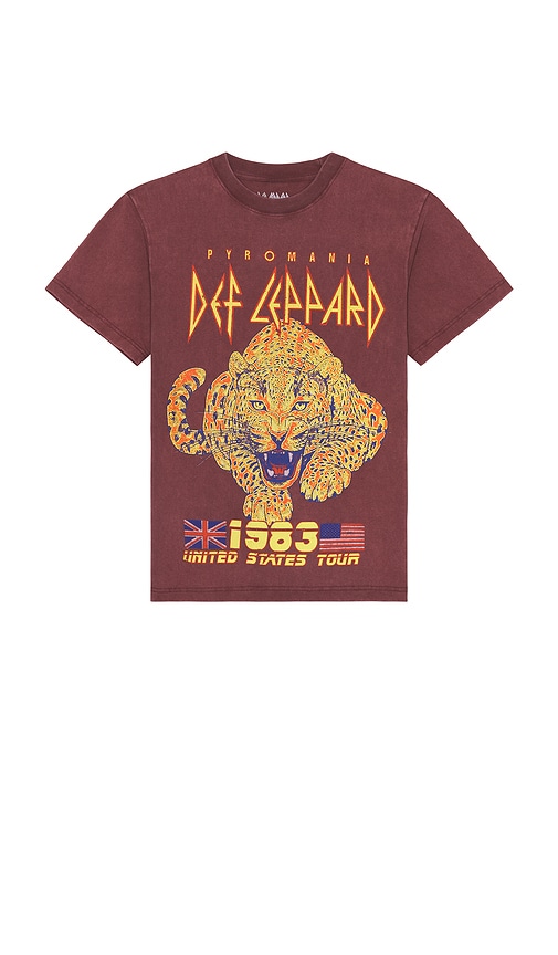 T-SHIRT DEF LEPPARD PYROMANIA in . Size M, S, XL/1X - Philcos - Modalova