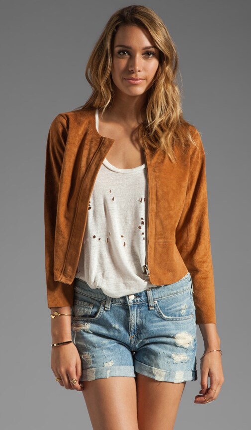 Suede Fringed Jacket