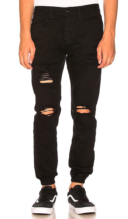 distressed joggers