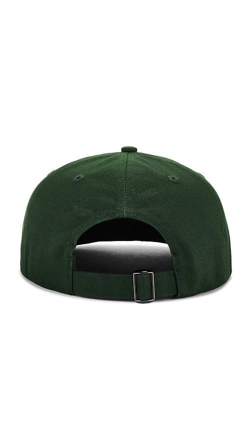 Shop Palmes Dustup 6 Panel Cap In Dark Green