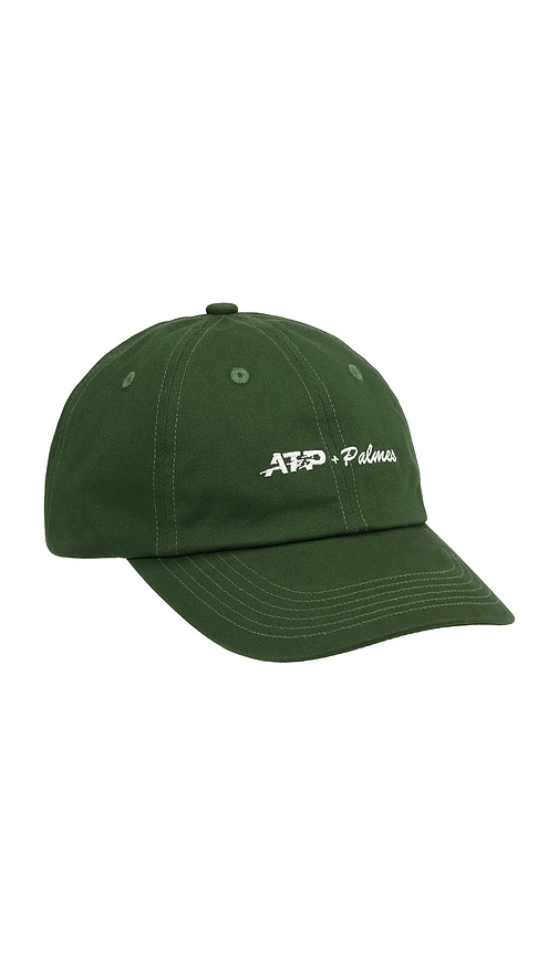Palmes X Atp 6-panel Cap In Green