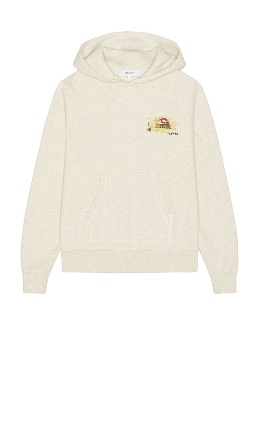  Palmes Kapuzen-sweatshirt Porch In Cream. Größe S. Also In L, Xl. 