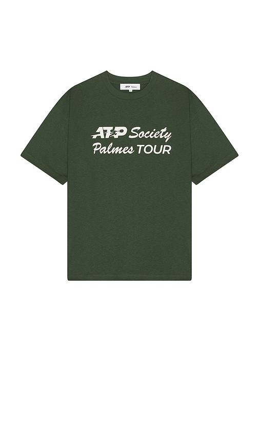 Palmes X Atp T-shirt In Green