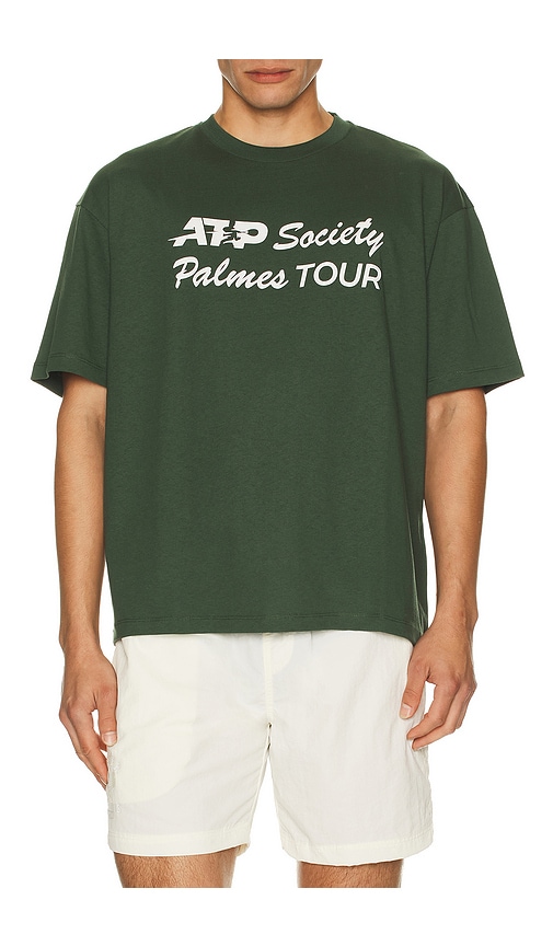  Palmes Shirt T-shirt In Dark Green. Größe S. Also In M. 