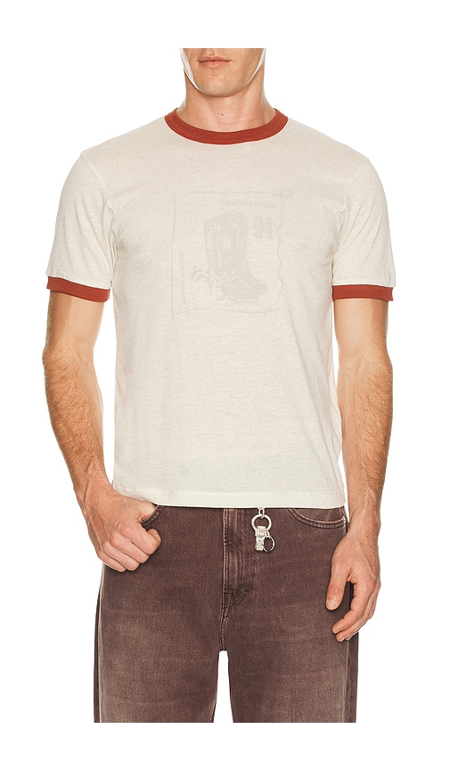 Palmes Celebrazione Ringer Tee