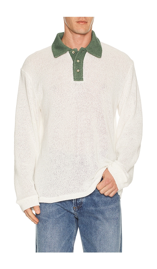 Palmes Knitted Rugby Shirt