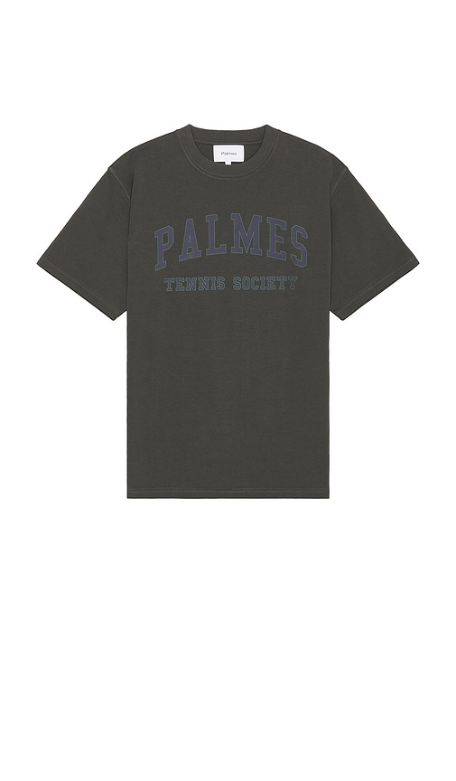 Shop Palmes Ivan T Shirt In 深灰色