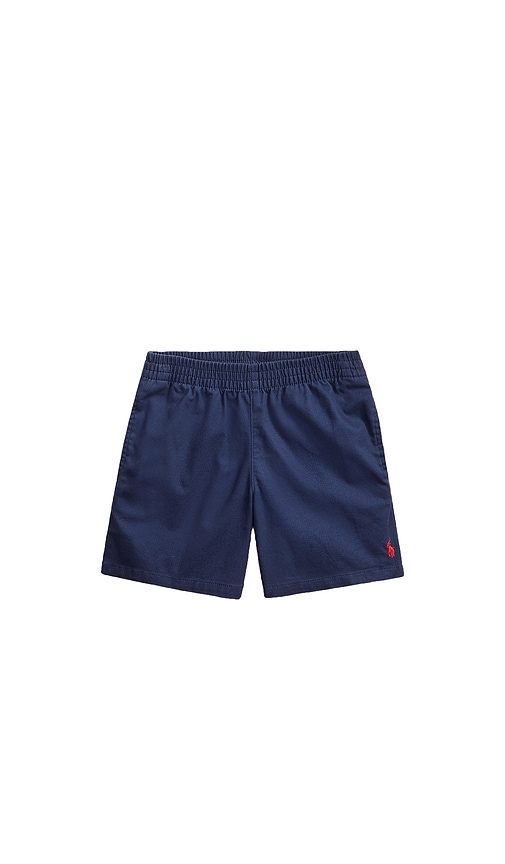 Polo Ralph Lauren Kids Stretch Chino Pull-On Short in Navy