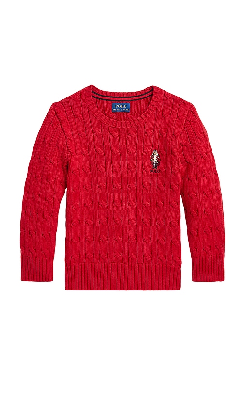 Ralph Lauren deals sweater long sleeve red