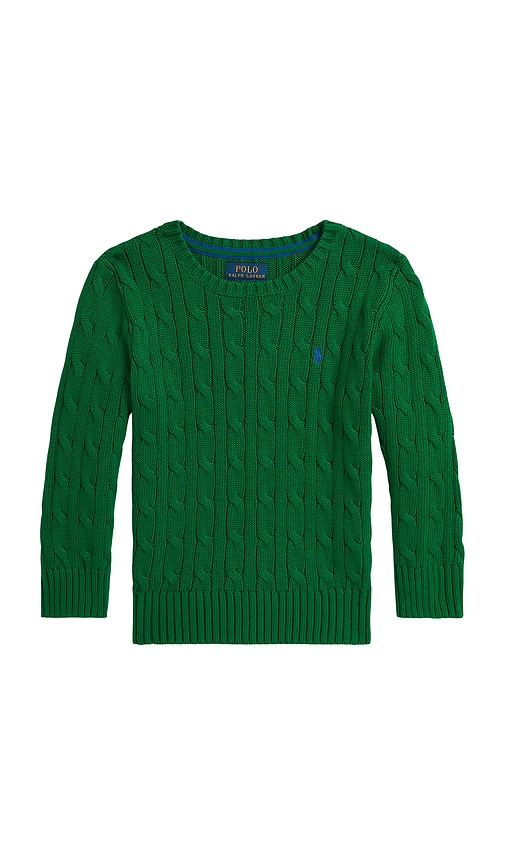 Polo Ralph Lauren Long Sleeve Cable Knit Crewneck Sweater