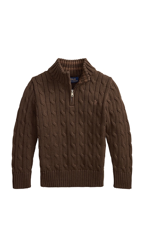 HALF ZIP 스웨터