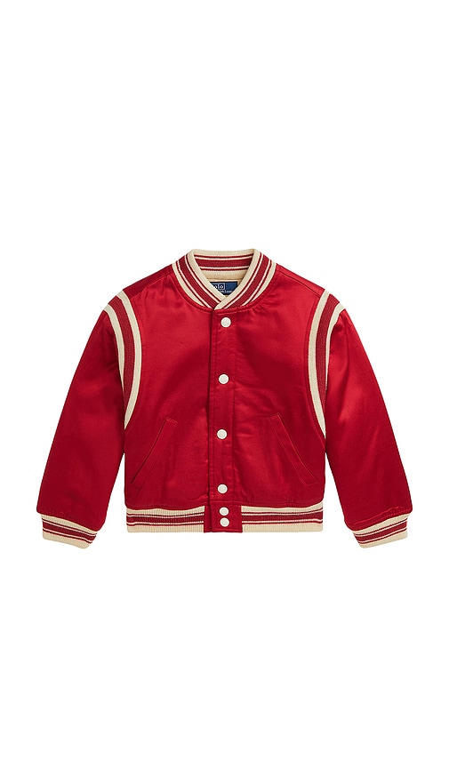 Ralph lauren red bomber jacket hotsell