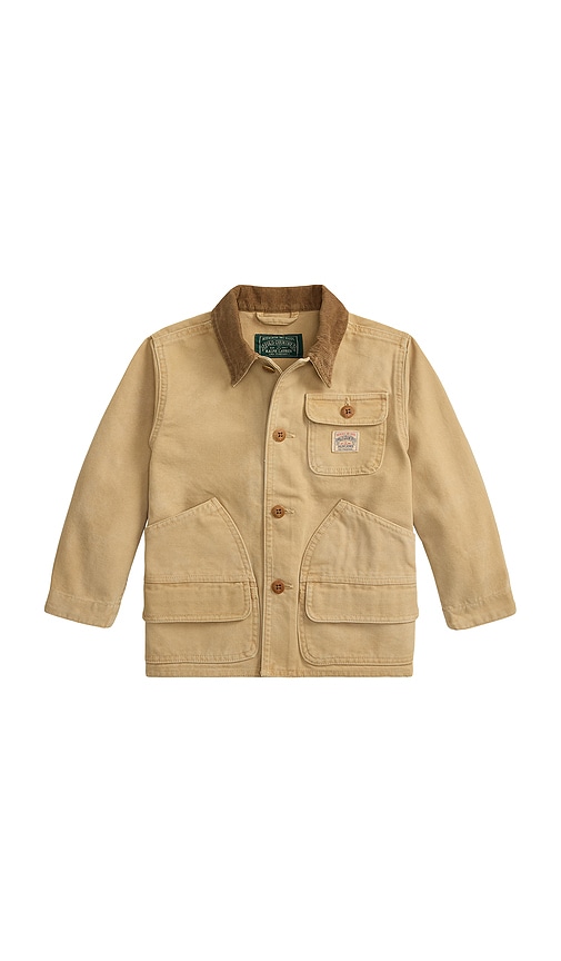 Polo Ralph Lauren Kids Long Sleeve Lightweight Canvas Jacket