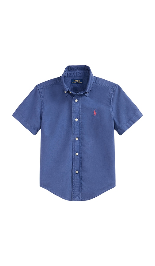 Polo Ralph Lauren Kids Short Sleeve Oxford Collar Sport Shirt