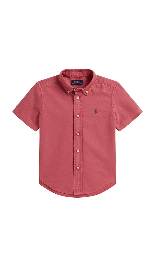 Polo Ralph Lauren Kids Short Sleeve Oxford Collared Sport Shirt