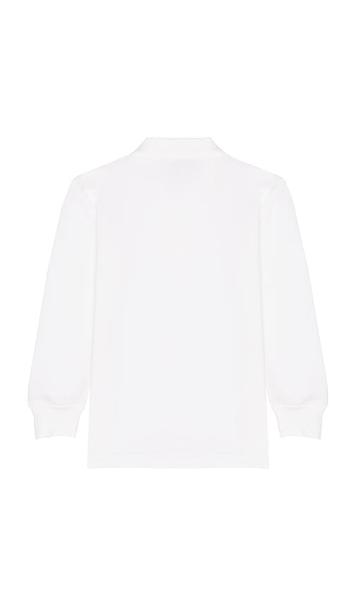 Polo Ralph Lauren Kids Long Sleeve Knit Basic Cotton Mesh Polo Shirt | Thumbnail 2