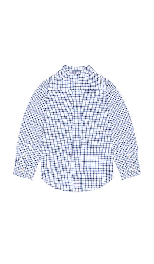 Polo Ralph Lauren Kids Long Sleeve Stretch Poplin Plaid Sportshirt | Thumbnail 2