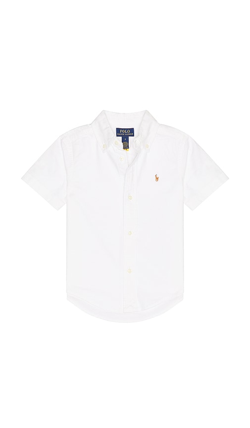 Polo Ralph Lauren Kids Short Sleeve Oxford Sport Shirt