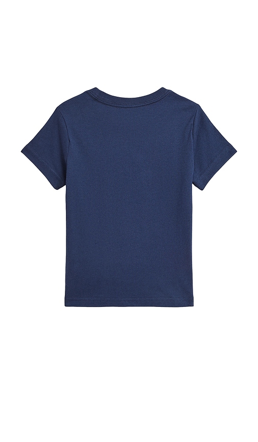 Shop Polo Ralph Lauren T-shirt Mit Motiv Bts Bear In Navy