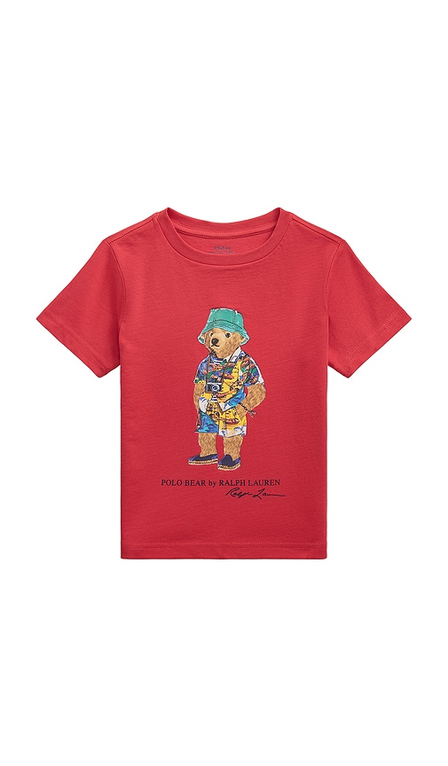 Polo Ralph Lauren Kids Novelty Beach Bear Graphic Tee