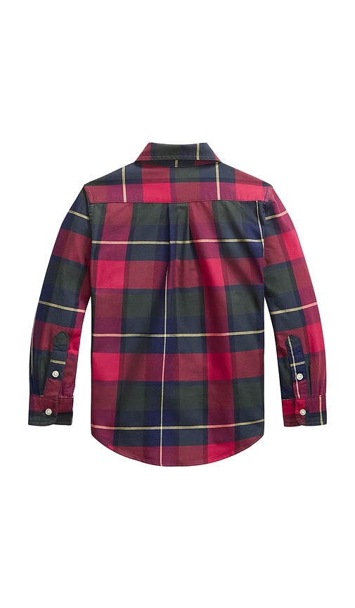 Polo Ralph Lauren Long Sleeve Classic Oxford Sport Shirt In Multi