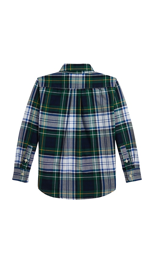 Polo Ralph Lauren Long Sleeve Classic Oxford Sport Shirt In Multi