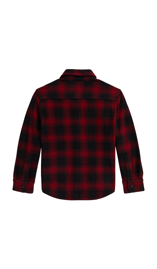 Polo Ralph Lauren Long Sleeve Soft Flannel Plaid Shirt Jacket In Multi