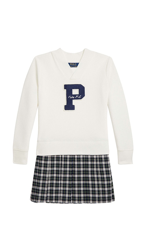 Polo Ralph Lauren Long Sleeve Lightweight Fleece P Graphic Dress