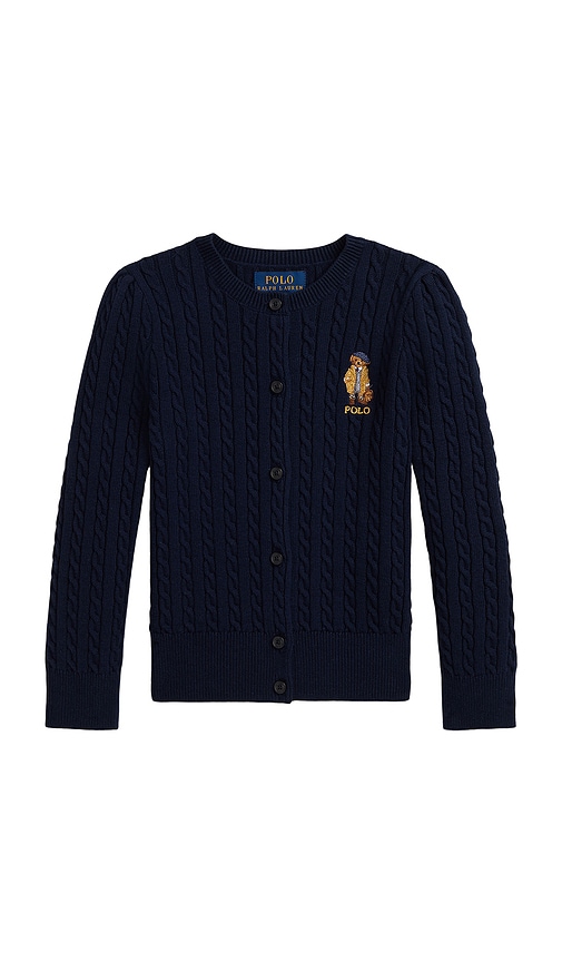 Polo Ralph Lauren Long Sleeve Bear Cable Knit Cardigan