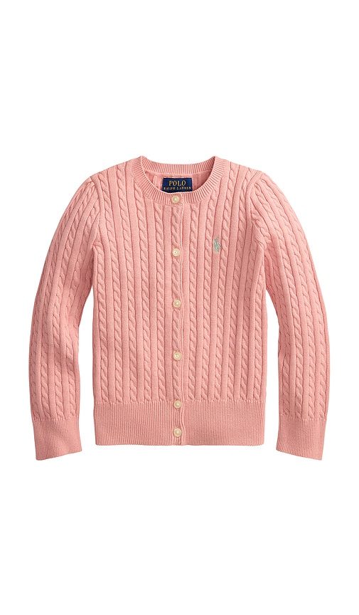 Polo Ralph Lauren Kids Cable Knit Cotton Cardigan