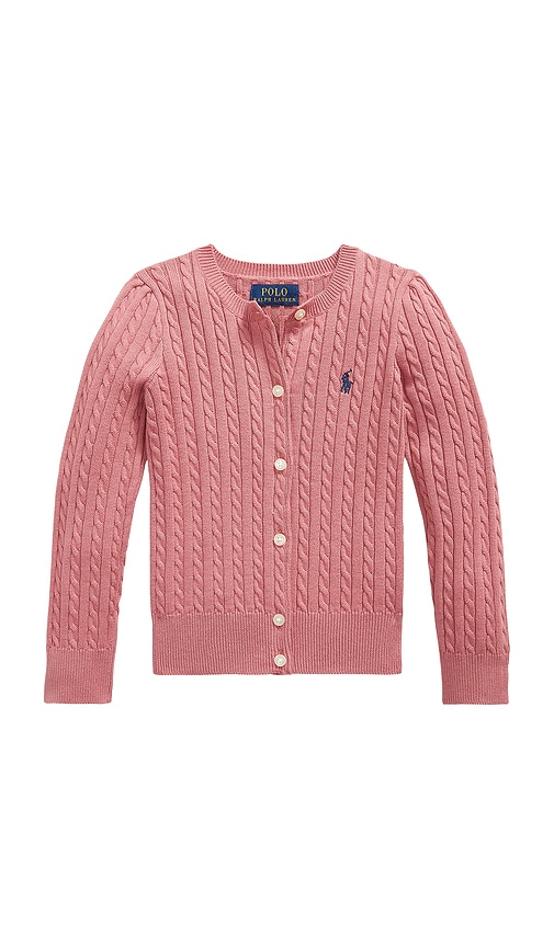 Polo Ralph Lauren CABLE-KNIT カーディガン - Canvas Pink | REVOLVE