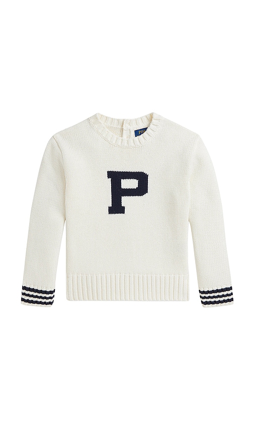 Kids P Crewneck Sweater