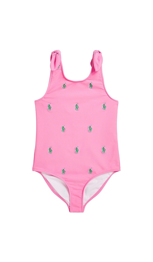 MAILLOT DE BAIN 1 PIÈCE PONY SCHIFFLI in . Size 4, 5 - Polo Ralph Lauren - Modalova
