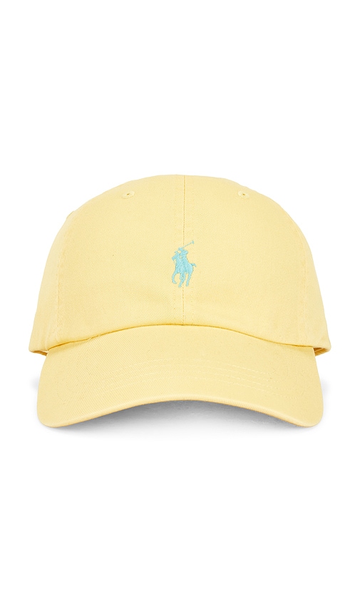 Polo Ralph Lauren Twill Sport Cap In Yellow