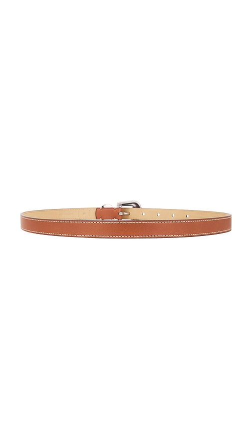 Polo Ralph Lauren Smooth Vachetta Belt In Cuoio