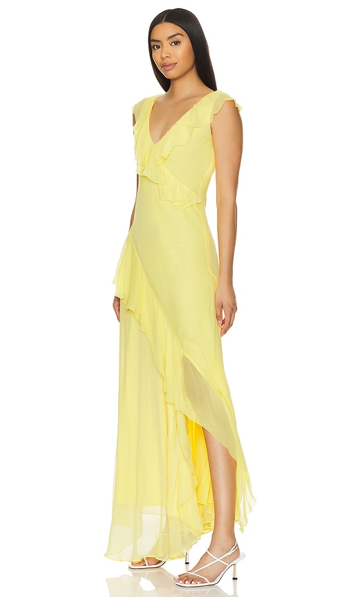 POLO RALPH LAUREN RUFFLE GOWN 