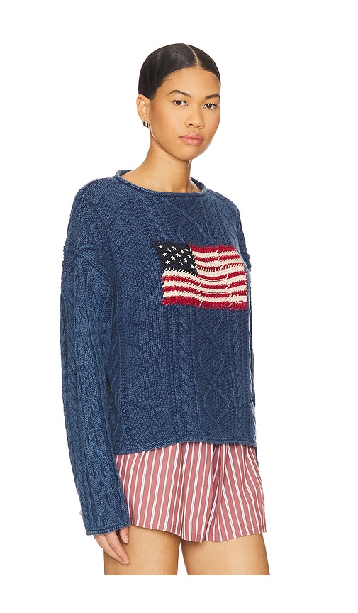 Shop Polo Ralph Lauren Cotton Linen Blend Pullover