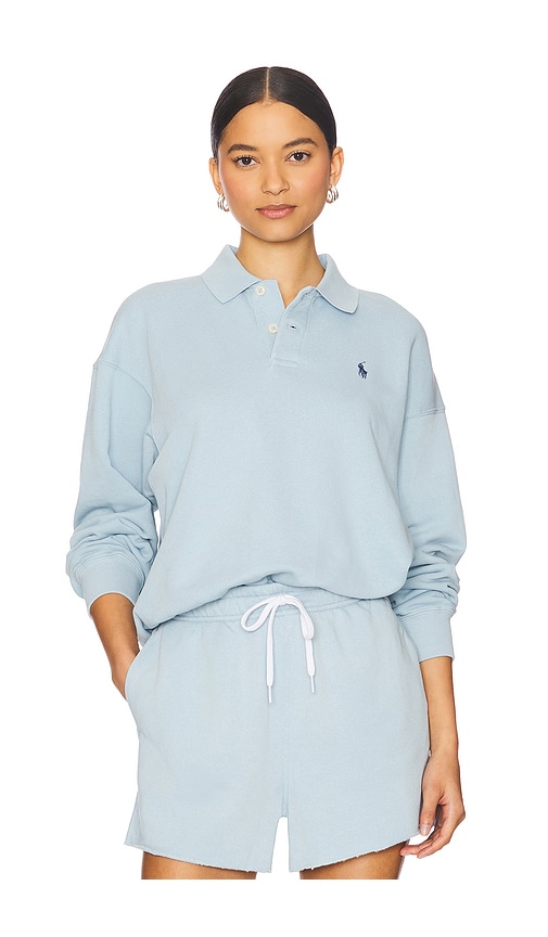 Island Polo Knit Sweatshirt