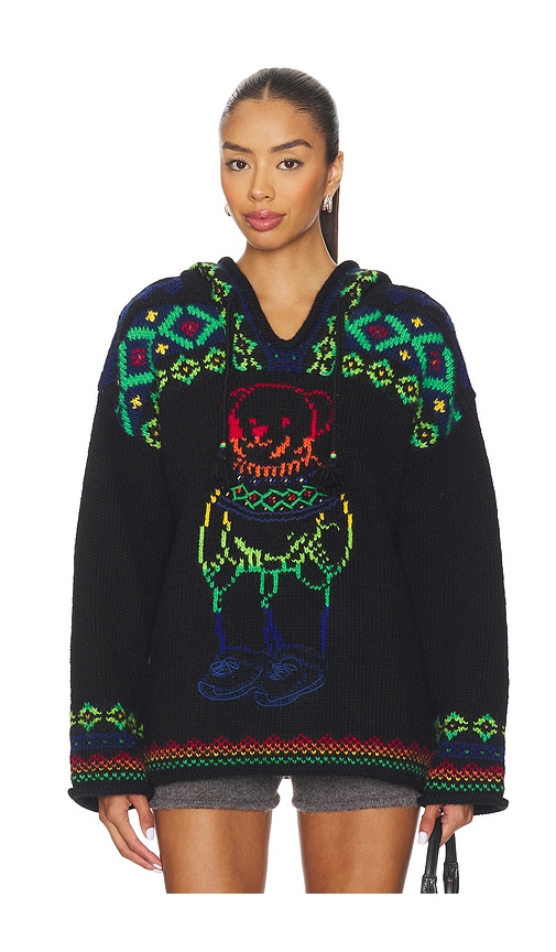 Polo Ralph Lauren X Revolve Big Pony Wool Turtleneck Sweater In Black