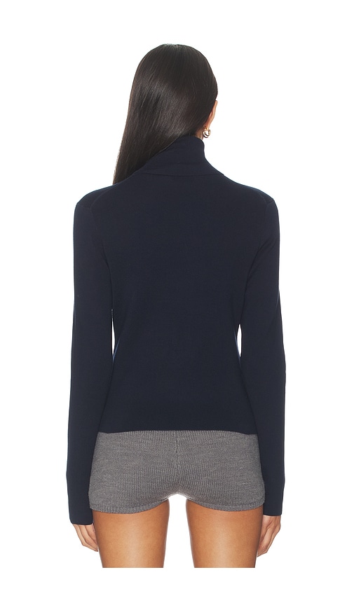  Polo Ralph Lauren Pima Cotton Shrunken Long Sleeve Turtleneck Pullover In Navy. Size Xs. Also In S, M, L. 