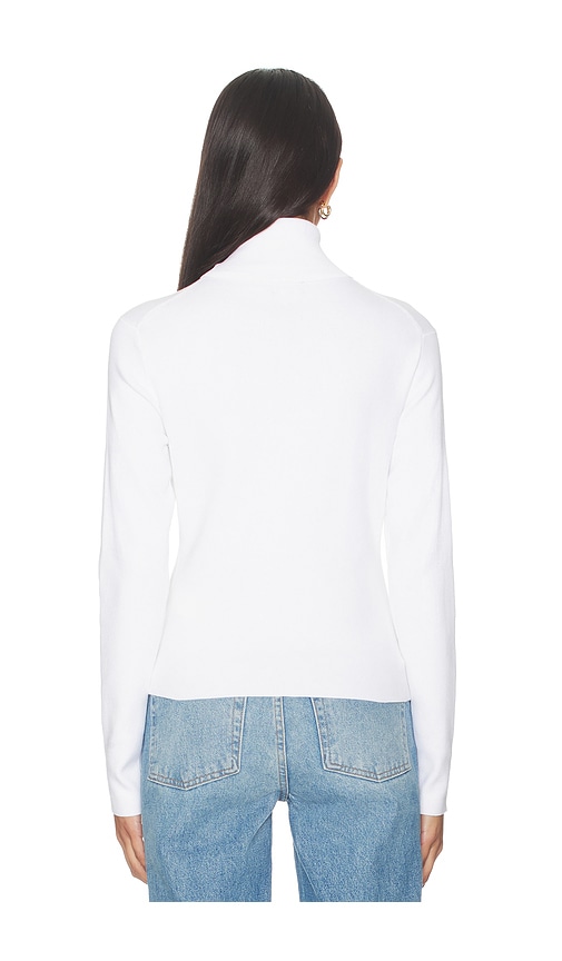  Polo Ralph Lauren Pima Cotton Shrunken Long Sleeve Turtleneck Pullover In White. Size S. Also In M, L. 