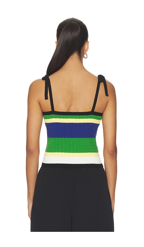  Polo Ralph Lauren Oberteil Aus Baumwolle Mit Bindebändern In Green,black. Größe Xs. Also In S, M, L, Xl. 