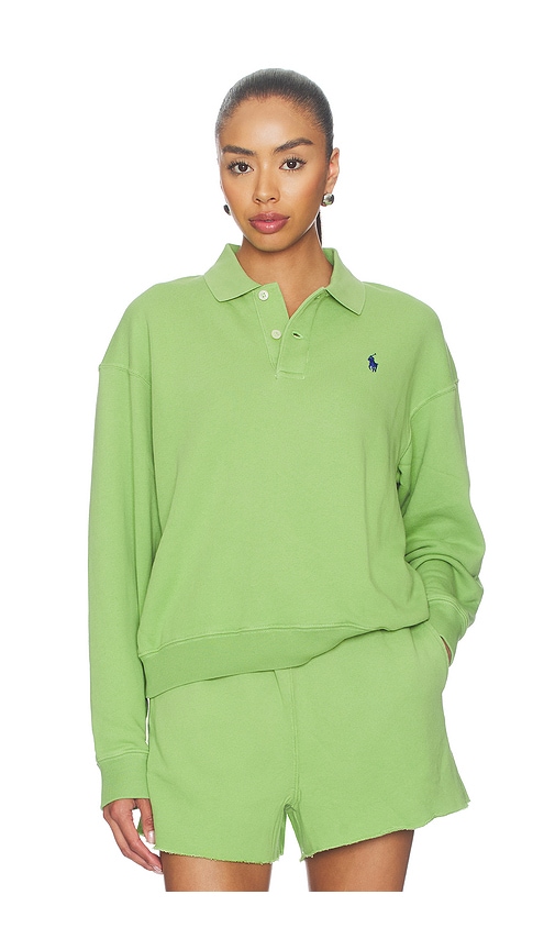Polo Ralph Lauren Island Fleece Polo Sweatshirt