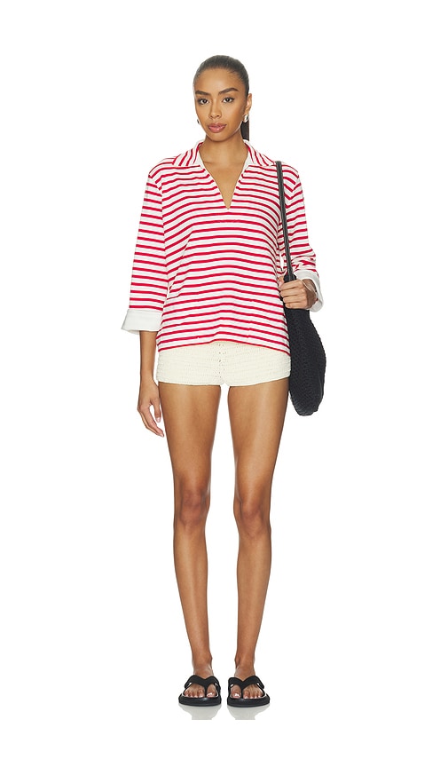 Polo Ralph Lauren Boating Jersey Long Sleeve Polo Pullover | Thumbnail 4 Polo Ralph Lauren Boating Jersey Long Sleeve Polo Pullover | Thumbnail 4