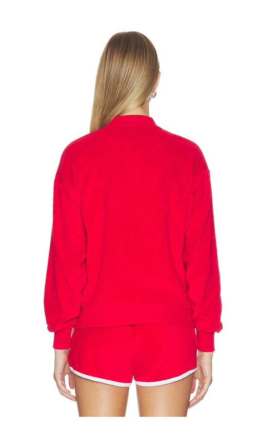 Polo Ralph Lauren Cotton Terry Long Sleeve Collared Polo | Thumbnail 3