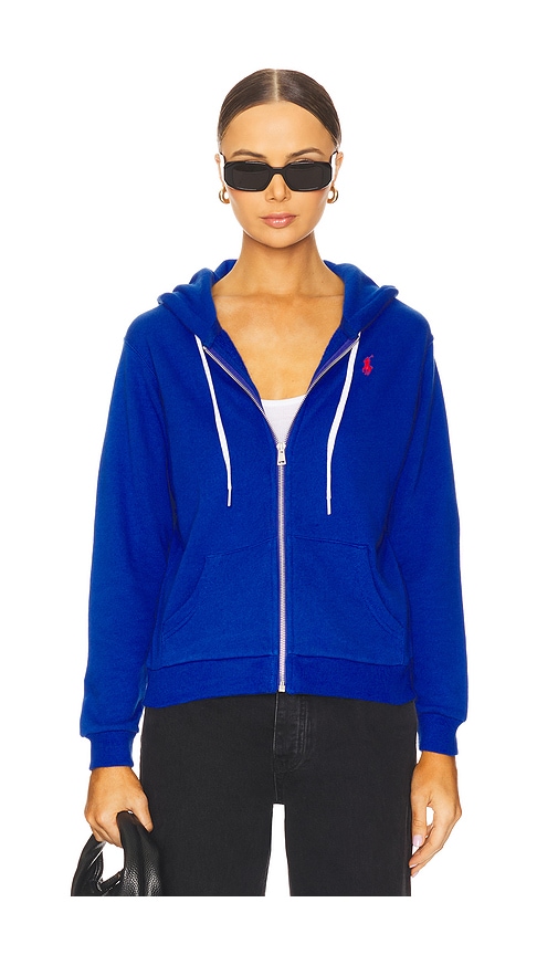 POLO RALPH LAUREN COTTON FLEECE FULL-ZIP HOODIE