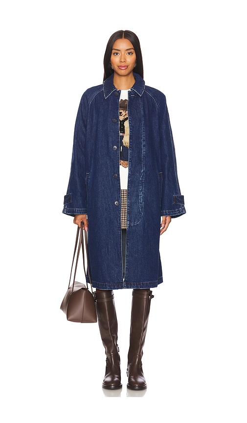 Polo Ralph Lauren Rigid Denim Coat in Chamika Wash