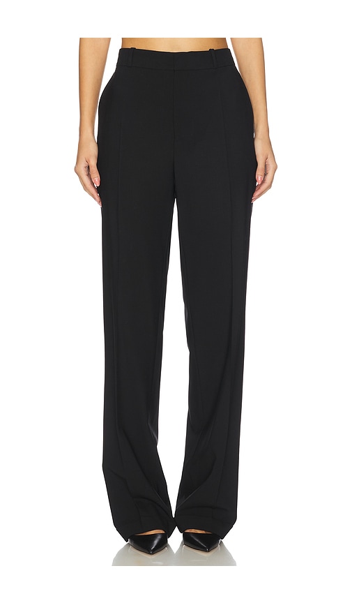 Polo Ralph Lauren Relaxed Straight Full Length Pant In Black
